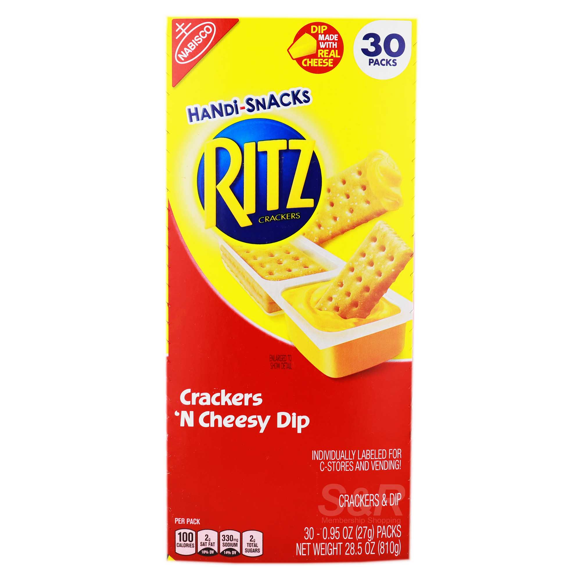 Ritz Crackers and Cheesy Dip 810g Ritz Crackers and Cheesy Dip 810g
